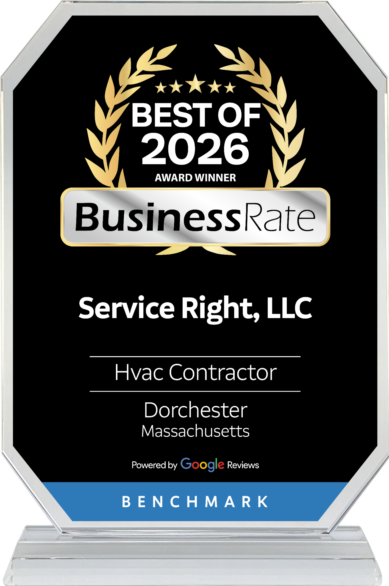 Service Right, LLC - Best of 2026 Award Winner by BusinessRate